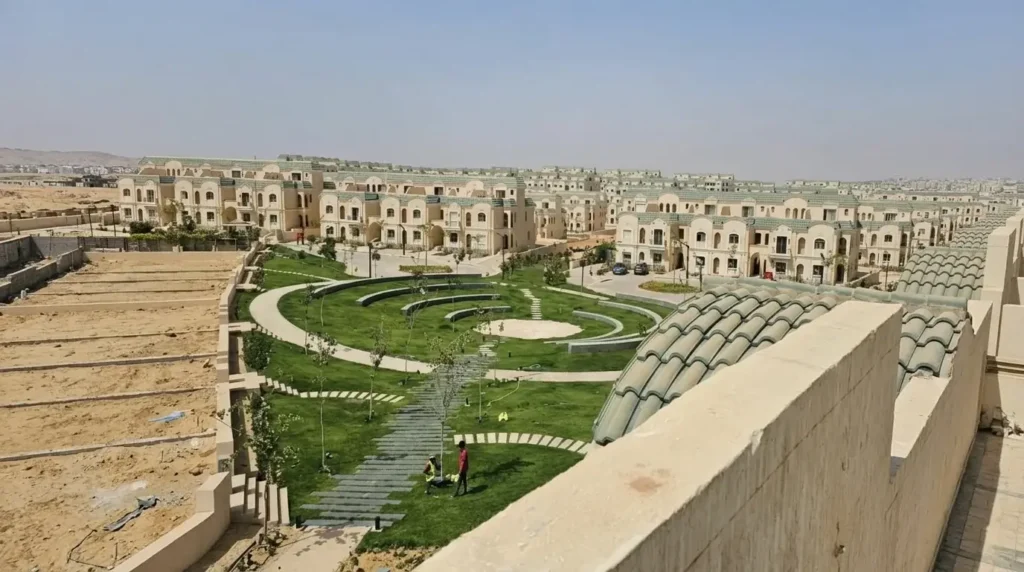 Green Spaces at Rare Sabbour Mostakbal City Compound
