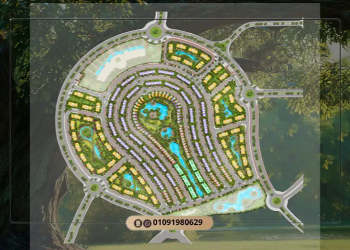 كمبوند إيلم تري بارك سراي Elm Tree Park Egypt Sarai 14 ماستر بلان elm tree park