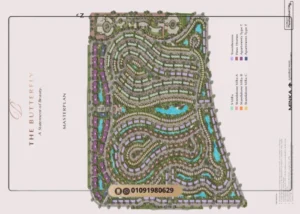 كمبوند ذا بترفلاي المستقبل سيتي Butterfly Mostakbal City