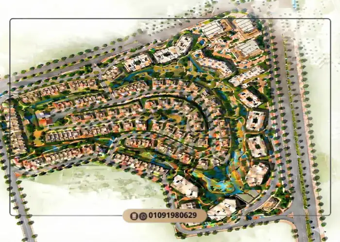 كمبوند جولف تاون التجمع السادس اسعار 2026 Modon Golf Town 11 ماستر بلان كمبوند مدن جولف تاون