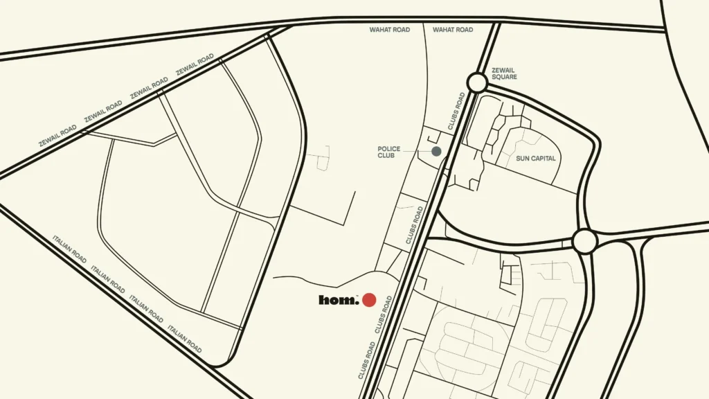 HOM October Gardens Compound Location