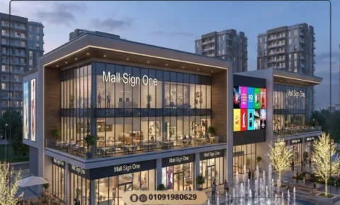 مول ساين وان العاصمة الإدارية 2026 Mall Sign One من راين