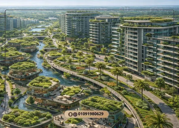 كمبوند لاش فالي التجمع الخامس اسعار Lush Valley City Edge 6 كمبوند لاش فالي التجمع الخامس