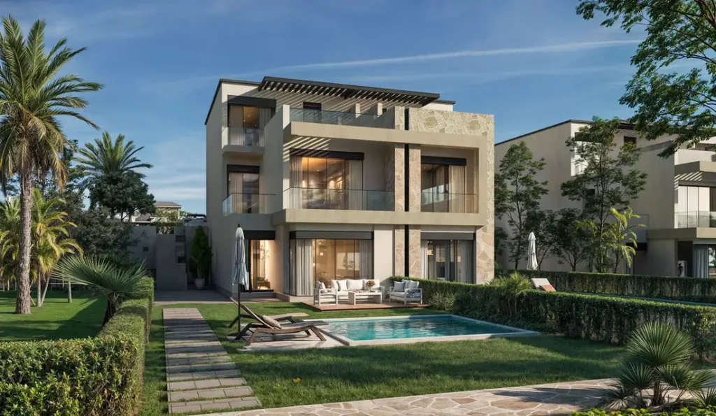 تصميم وحدات كمبوند HydePark Terraces