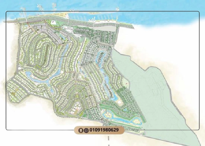 ماستر بلان قرية المونت جلالة العين السخنة