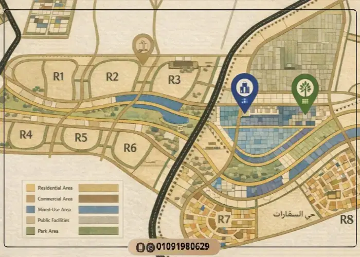 New Administrative Capital Master Plan and Map