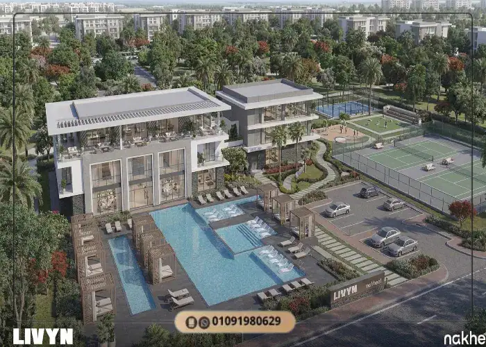 الخدمات والمرافق في كمبوند ليفين الشروق Livyn