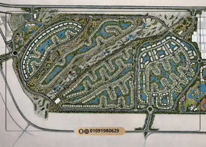 ماستر بلان قرية Makadina Hurghada