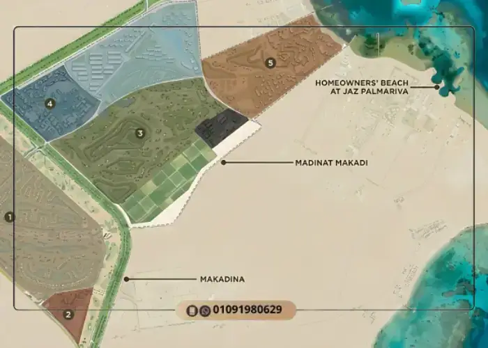 موقع قرية مكادينا الغردقة