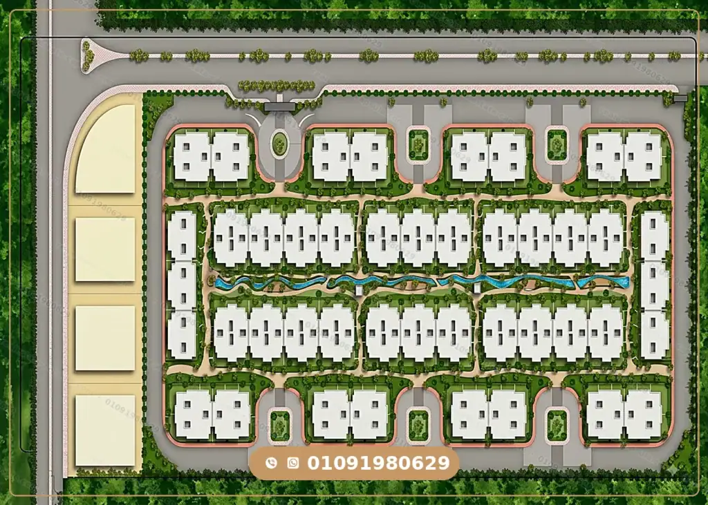 Sira New Cairo Compound Master Plan