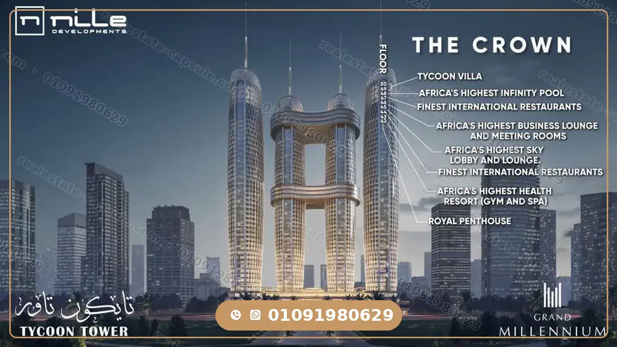 مميزات الاستثمار في تايكون تاور