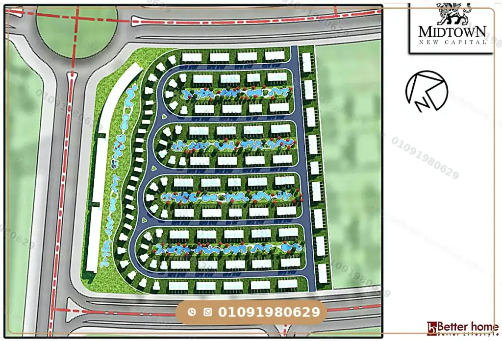Midtown Villa Compound Location