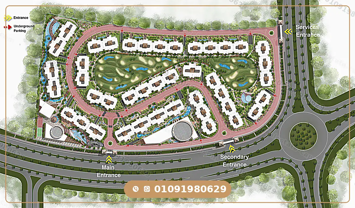 Suli Golf Residence Compound Master Plan