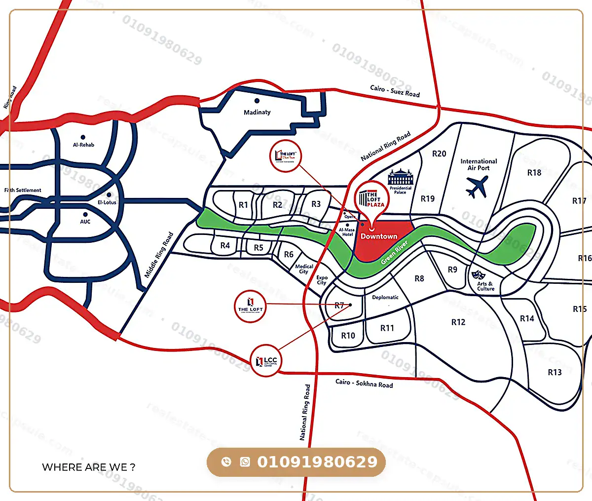The Loft Compound Location