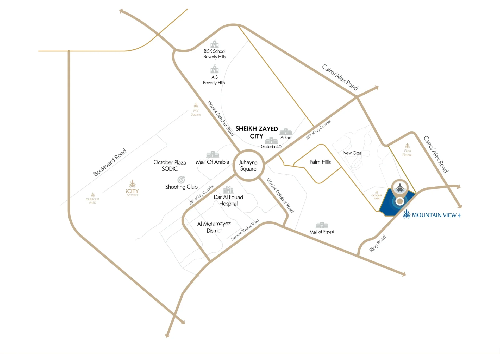 Mountain View 4 October Location
