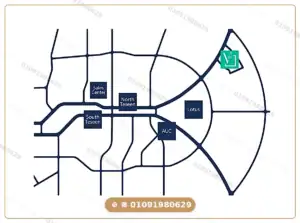 كمبوند المراسم فيفث سكوير التجمع الخامس | جدول أسعار