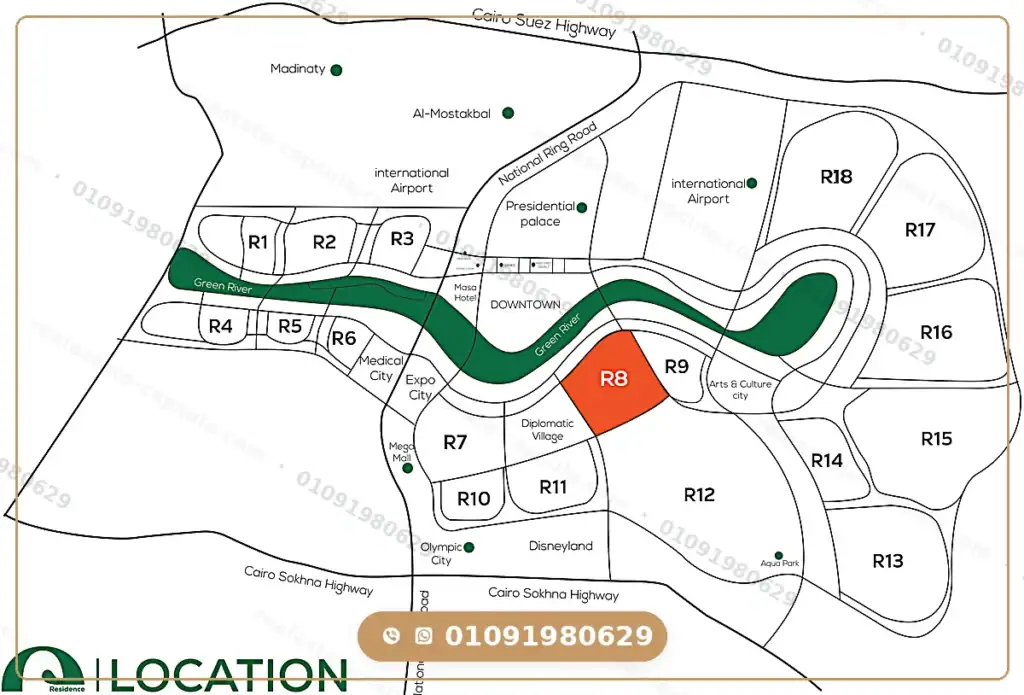 Location of Qamari Compound New Event Compound in R8