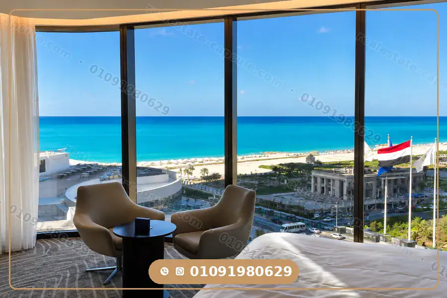 New Alamein City hotels view