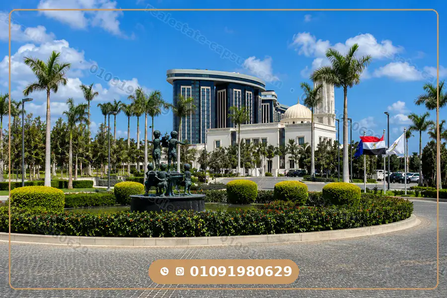 New Alamein City aerial view