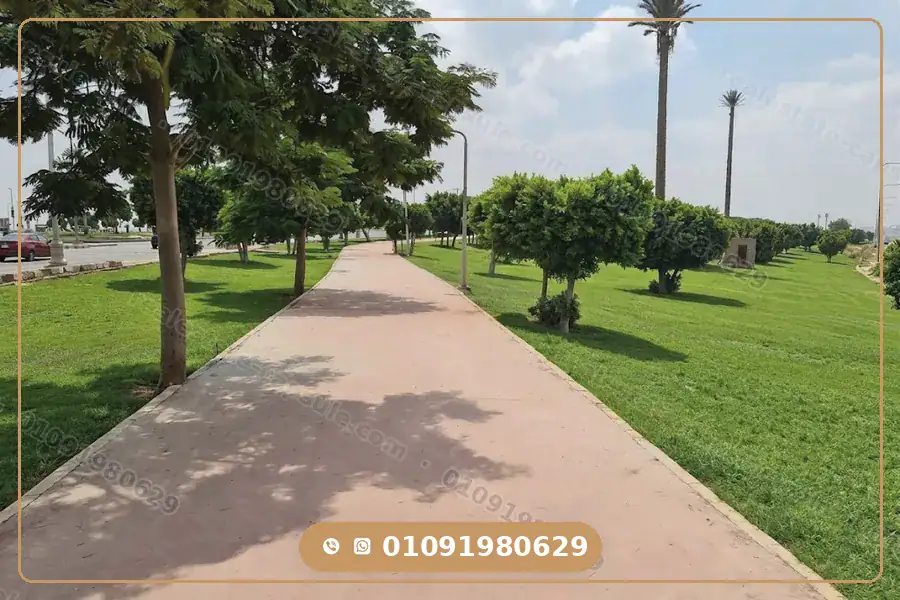 9th District walkway in Obour City