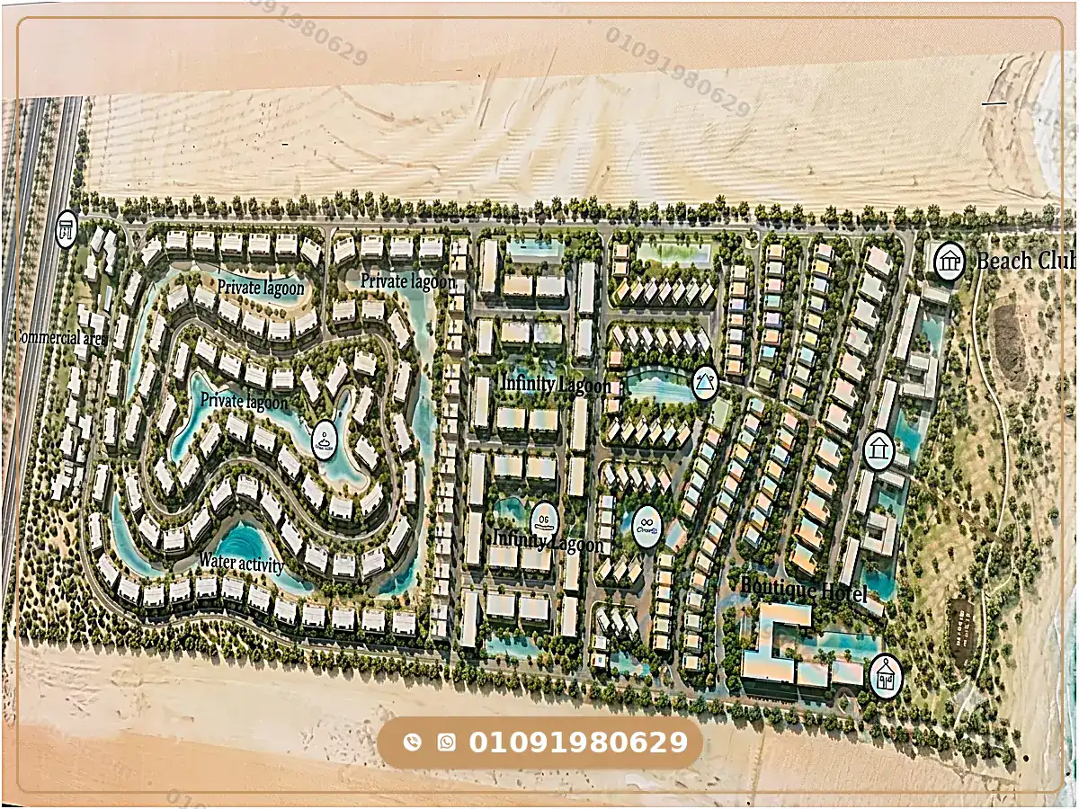 C North Ras El Hekma Master plan