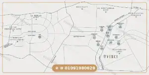 فينشي ستريت مول العاصمة الادارية Vinci Street Mall