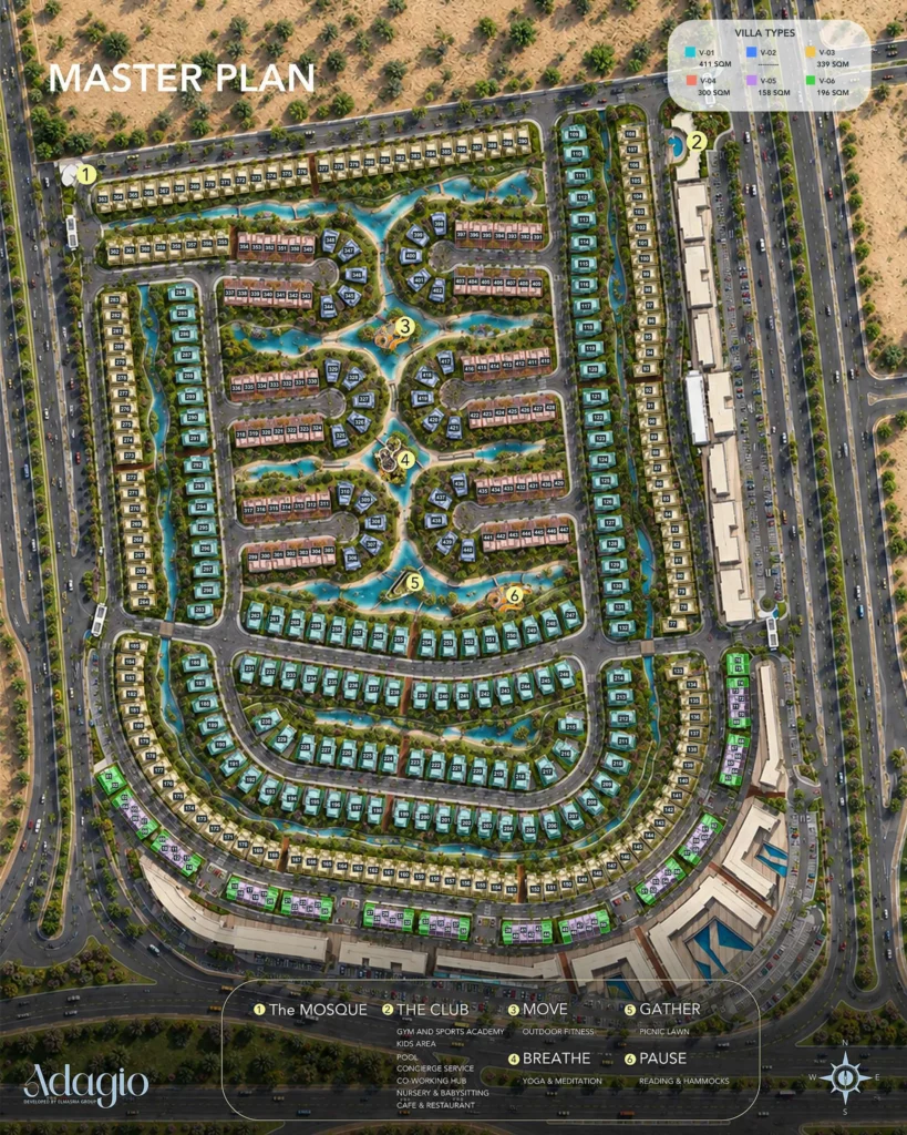 Adagio Compound Masterplan