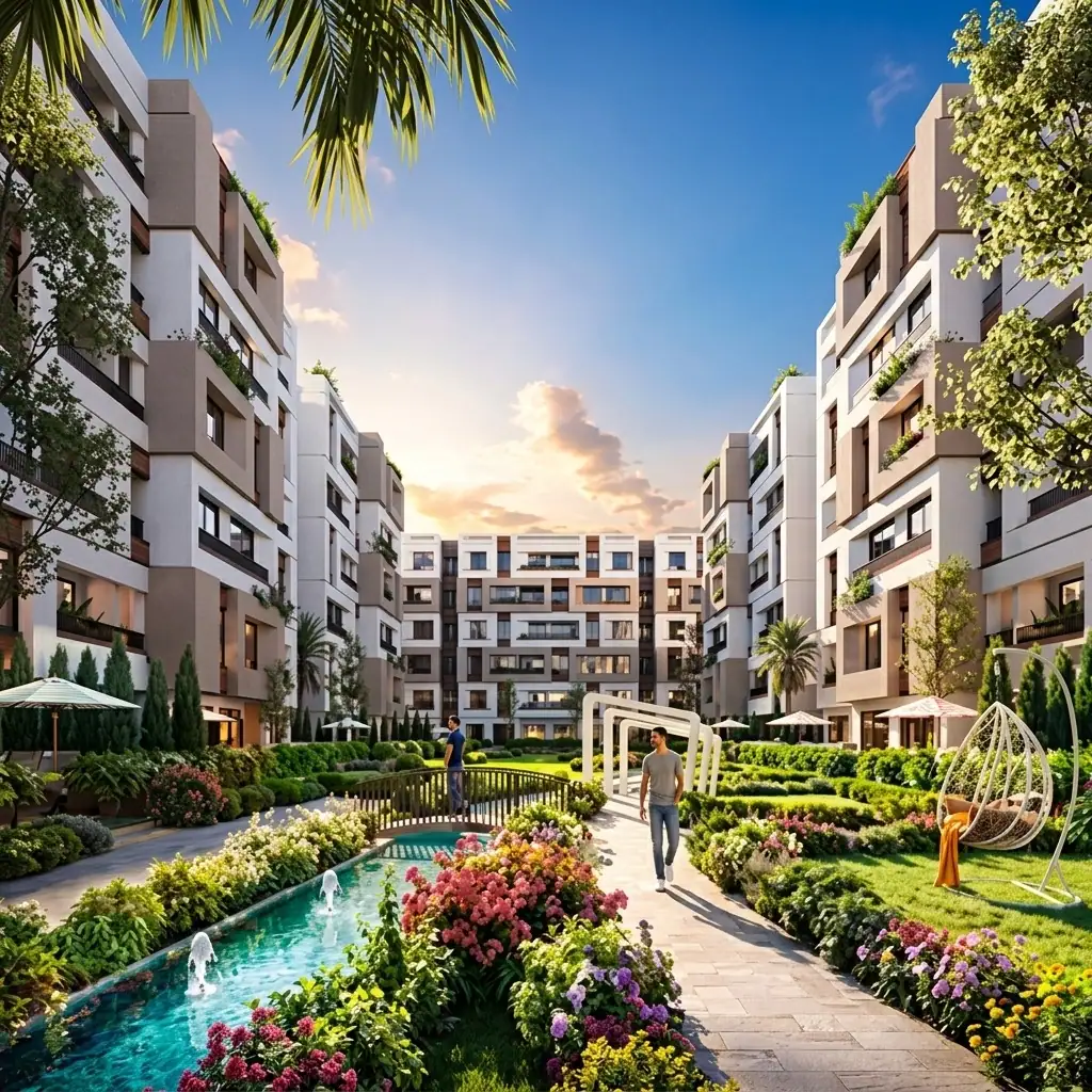 Services of Queen Valley Compound New Cairo by Euphoria Group