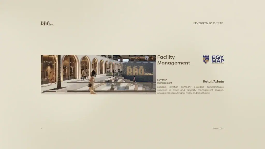 RAQ Mall Fifth Settlement Management and Operations