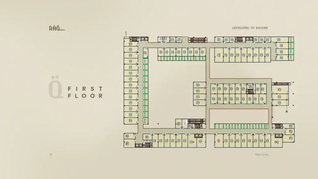 RAQ Mall New Cairo Master Plan (First Floor)