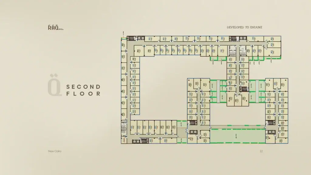 RAQ Mall New Cairo Master Plan (Second Floor)