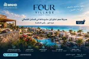 قرية فور الساحل الشمالي Four Village By MNHD