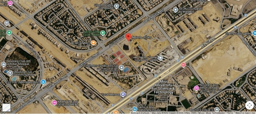 ORB Towers Sheikh Zayed Location