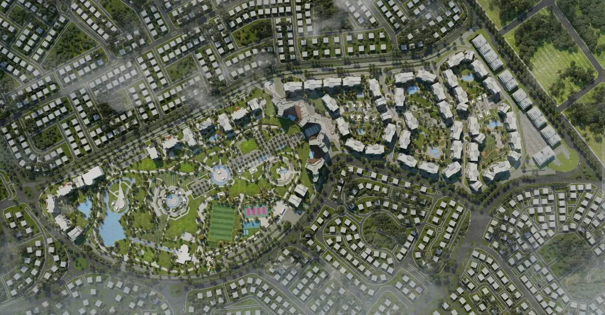 ORB Towers El Sheikh Zayed master plan